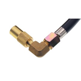 METER STAR QCC1 - Rejilla de regulador universal de 6 pies para manguera y codo, kit de adaptador de ajuste de manguera y regulador de propano y piezas de repuesto para plancha de mesa Blackstone de