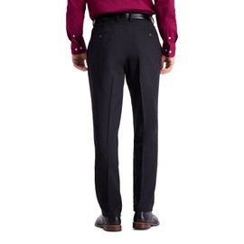 Haggar Men's Suit Pant, Black, 34x30