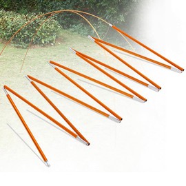 Zerone 2 x Outdoor Tent for Aluminium Alloy Rods Outdoor Camping Tent Tarpaulin 8.5 mm Lightweight Replacement Kit