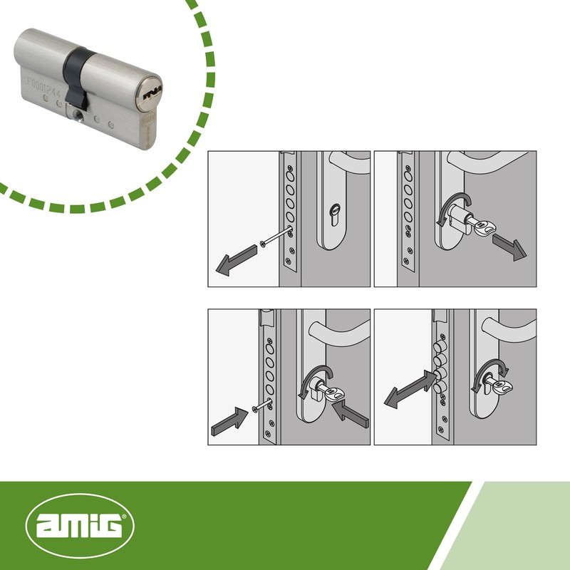 AMIG 21545 Cylinder High Security