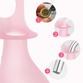 HOMER Tap Descaling Gadget for Limescale Removal, Tap/Faucet Cleaner - Round Style, 0.78IN