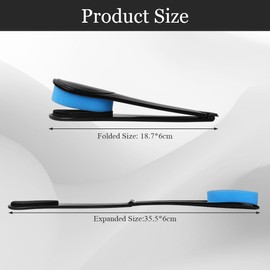 LOPHE Rücken-Applikator, Selbstbräuner Sunscreen Applicator, Rückenpflege Self Tanning, Bräunungs Self Tanner Brush für Zuhause