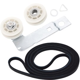 UPGRADED Ultra Durable 661570 & 279640 & W10837240 Dryer Belt and Pulley Kit Replacement Part by BlueStars – Exact Fit For Whirlpool & Kenmore Dryers - Replaces 661570V 661570VP AP3094197 PS11726337