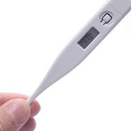 Digitales Fieberthermometer für Babys, Kinder und Erwachsene, für Oral, Assil oder Rechteck, wasserdicht mit Fieberalarm