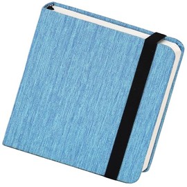 Funto Watercolor Journal, 4.7x4.7, 24 Sheets, 100% Cotton Cold Press, 300gsm/140lb, Inner Paper Pocket, Art Supplies for Mixed Media