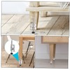 SHINEOFI 6Pcs Adjustable Furniture Levelers Heavy Duty Table Leg Feet