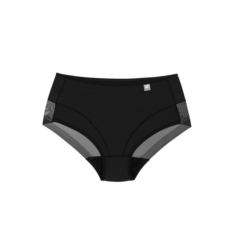 Wolbar Women's Shapewear Waist Briefs 3507 Limited Edition, black