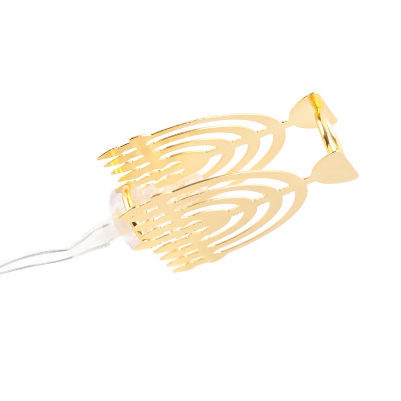 LED Hanukkah String Lights Hexagonal Star Fairy Light 3 Meters