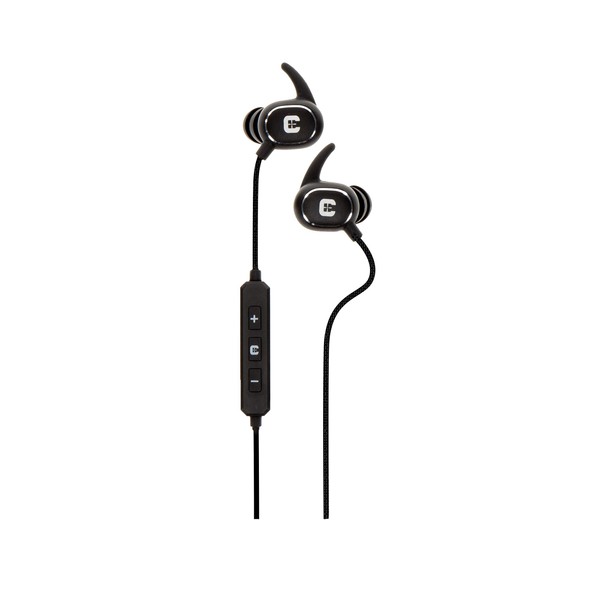 Caldwell E-MAX Power Cords 22 NRR - Electronic Hearing Protection with Bluetooth Connectivity for Shooting, Hunting, and Range,Black
