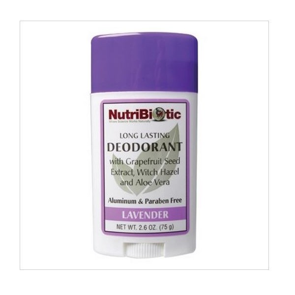 2 x 75g NUTRIBIOTIC Lavender Deodorant Stick