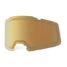 100% OKAN Goggle Replacement Lens - HiPER Dual Pane Mirror True Gold Lens
