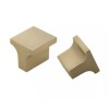 Pride Modern Collection K83125 1 Inch Square Cabinet Knob Rose