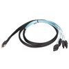SAS Cable SFF‑8654‑4 SATA 7 Pin Array Disk Faster Transmission