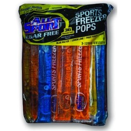 All Sport Zero All Sport Hydration Freezer Pops, 36 CT (Variety Pack (Sugar-Free)) 36 Count (Pack of 1)