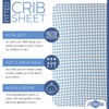Abstract Unisex Baby Argyle Fitted Portable Crib Sheet - 525-A