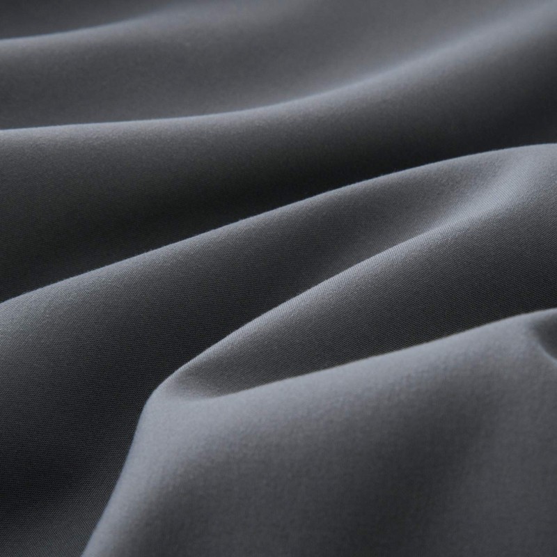 Bedsure Pillow Cases 2 Pack Dark Grey - Brushed Polyester