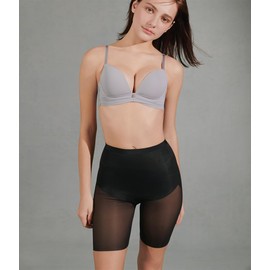 Peach John Nice Buddy First Girdle + Power, Black, L