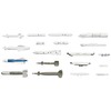 Hasegawa US Aircraft Weapons B Model Kit