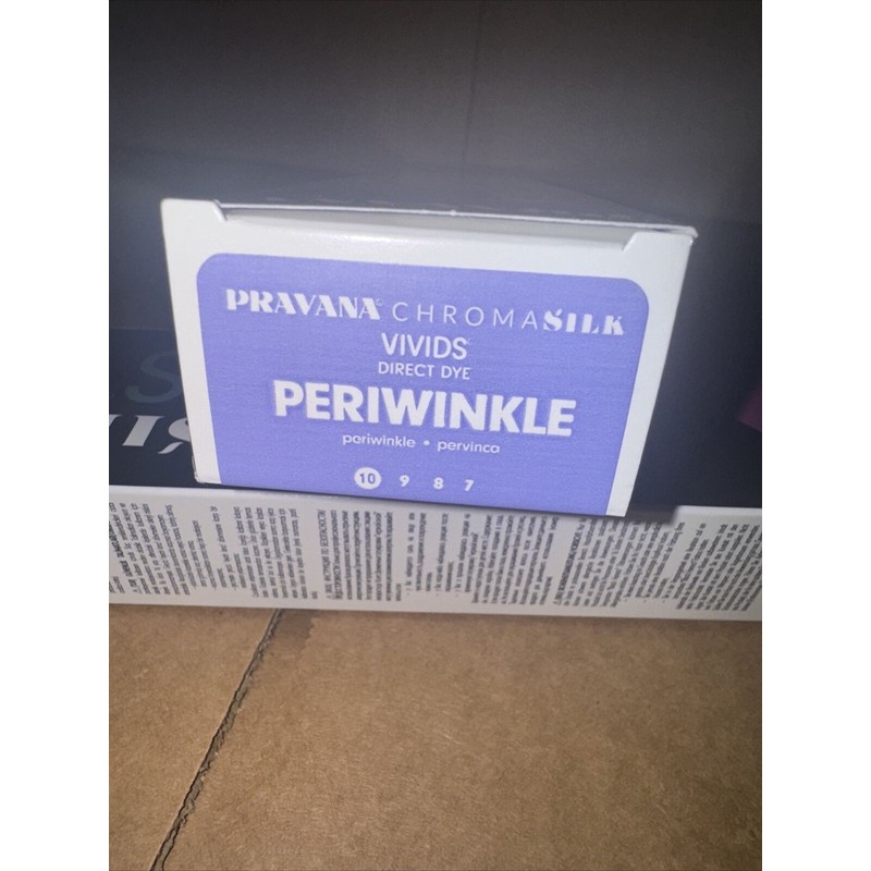 Pravana ChromaSilk Vivids PERIWINKLE Lasting Vibrant Direct Dye Hair Color