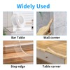 Clear Edge Protector Strip Sharp Edge Wrap Cover Tape,1.18 in