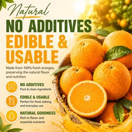 SHEEP&SHEEP Dehydrated Orange Slices, 4 oz (114g), All Natural Dried Orange Wheels, No Sugar Added, Perfect for Cocktails Garnish, Tea Infusion, Home Decor & Baking