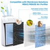 MSA3 Replacement Filter, Compatible with Membrane Solutions MSA3/MSA3S Air Purifier,【Upgraded】3-in-1
