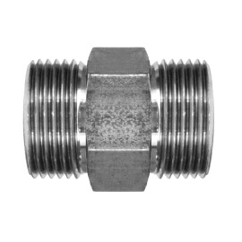 GATES FS2403-10-10  HYDRAULIC ADAPTER  10 MALE FACE SEAL X 10 MALE FACE SEAL FLAT FACE