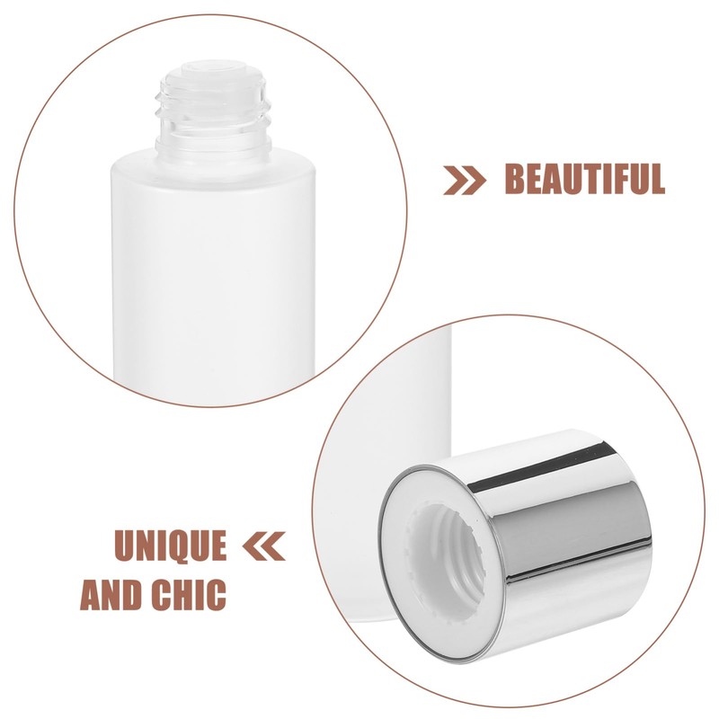 Mikinona Toner Bottles for Lotion Makeup Cosmetic 3 Pack Refillable