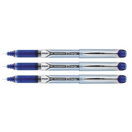 Pilot V5 Grip Liquid Ink Rollerball 0.5 mm Tip (Pack of 3) - Blue