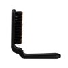 Travel Folding Boar Bristle Brush - Collapsible Anti-Static Pocket Beard