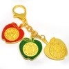 Feng Shui Trinity Of Apples Amulet Rune of Luck, Red