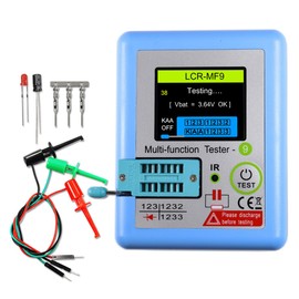 DollaTek Transistor Tester MF9 Transistor Tester TFT Diode Transistor Resistance Meter NPN PNP Multimeter
