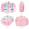 mibasies Unicorn Lunch Bag Kids Insulated Lunch Box for Girls
