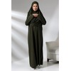 Muslim Dresses for Women, One-Piece Long Sleeve Islamic Prayer Dress