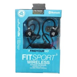 Audífonos Bluetooth Fit Sport 3 Fitness Color Negro - Jlab (Nuevo con caja abierta)                                                                   