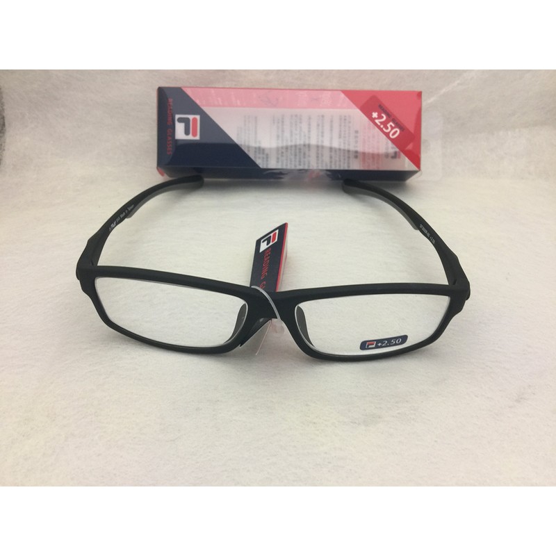 FILA フィラ リーディンググラス マットブラック SF3000R-60 +1.50