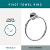 Peerless PA347 Precept Towel Ring, Polished Chrome