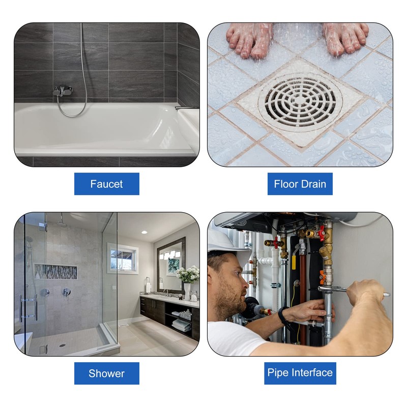 sourcing map 30 pcs. Black nitrile butadiene rubber NBR O-ring