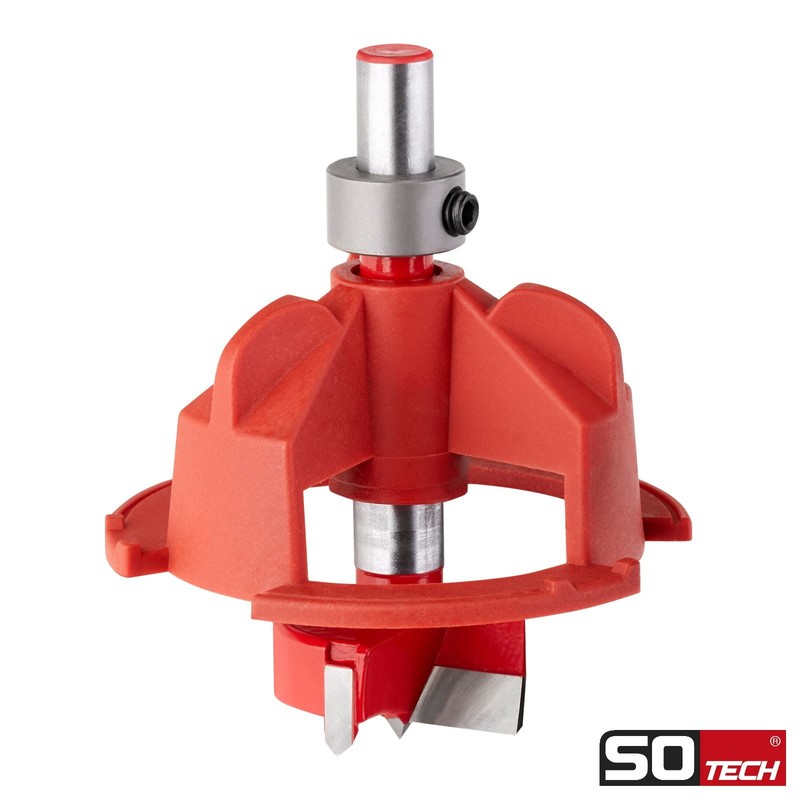 SOTECH Drilling template BSK-35-T45/52 for pot hinge mounting including Forstner