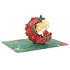 Liif Merry Christmas Card, 3D Greeting Pop Up Christmas Card
