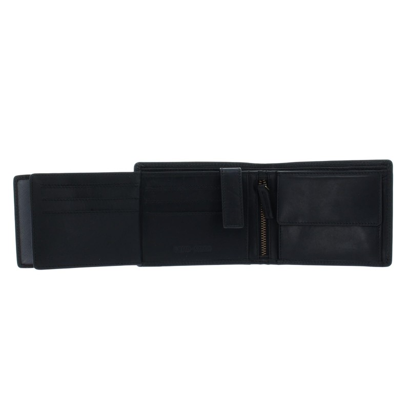 Chiemsee Genuine Leather Men's Wallet | | 020478, black