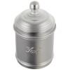 Italo Ottinetti Dull Aluminium Storage Canister Sale 10 cm, Metallic,