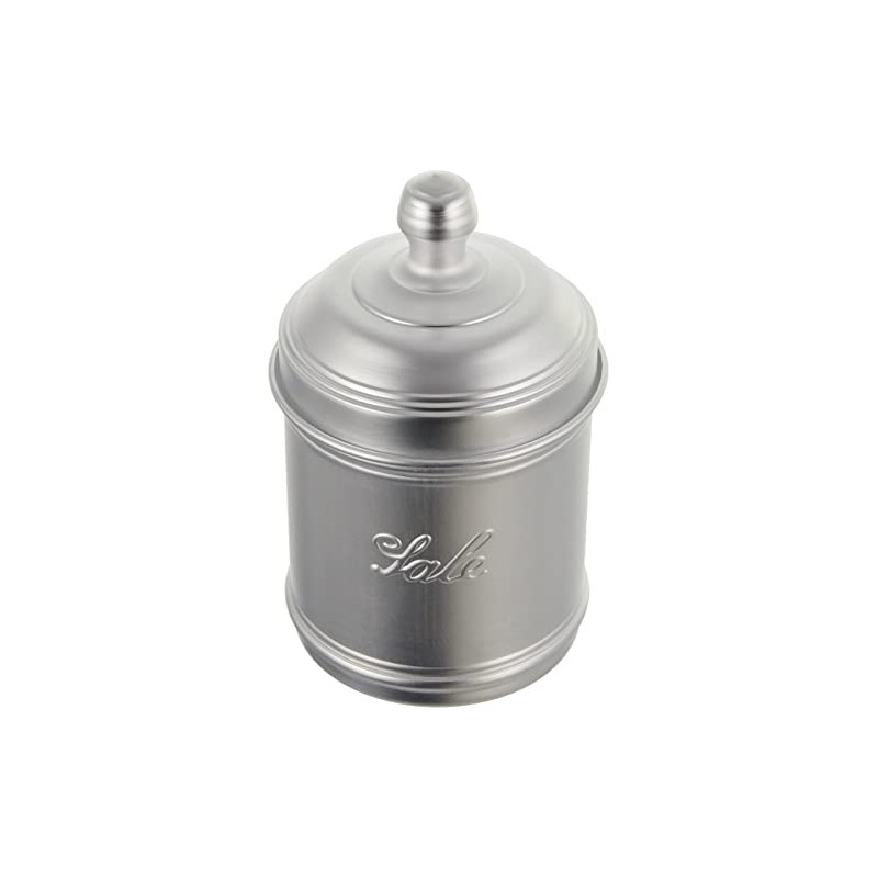Italo Ottinetti Dull Aluminium Storage Canister Sale 10 cm, Metallic,