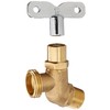 1/2" LOOSE KEY HOSE BIBB