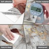 WAPANE Peel and Stick Tile Shower Waterproof Marble Tiles Wall