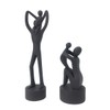 Artgenius Mother and Child Statue Abstract Love Family Sculpture,Hand-Painted Mother