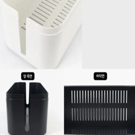 멀티탭 정리박스 전선정리함 멀티탭선정리 Multi-Tap Organizer Box Power Cord Organizer Multi-Tap Cord Organizer