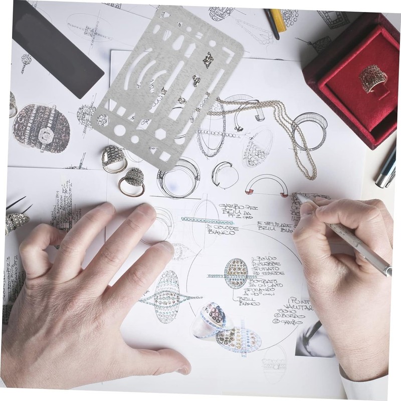 Craft Erasing Shield Drawing Drafting Erasing Tool Eraser Shield Stainless