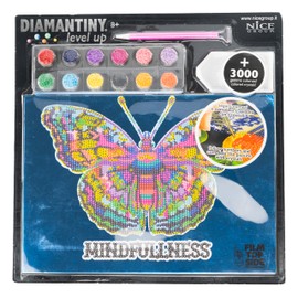 DIAMANTINY Level Up - Pop - Nice Group Creative Art Diamond Painting Kit - Painting Butterfly