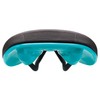 BEL AIR 3.0 MAX LUX-ALLOY RAIL SADDLE Black Microfibre Top/Turquiose